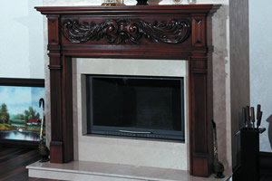 Wooden Fireplace Surrounds - A 110