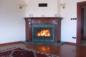 Wooden Fireplace Surrounds - A 119