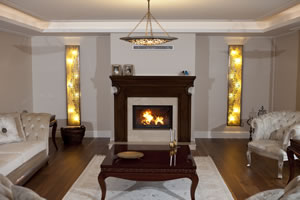 Wooden Fireplace Surrounds - A 123