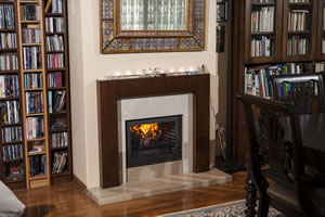 Wooden Fireplace Surrounds - A 124 B