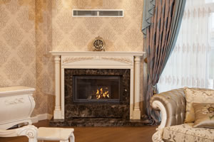 Wooden Fireplace Surrounds - A 128