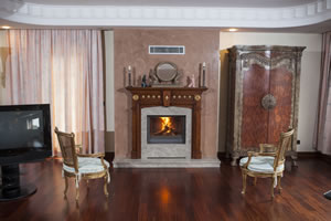 Wooden Fireplace Surrounds - A 132