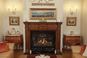 Wooden Fireplace Surrounds - A 138