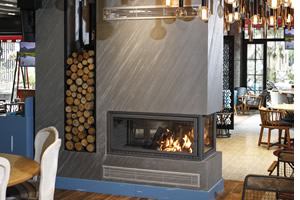 Double-Sided Fireplace Surrounds - CT 115 A