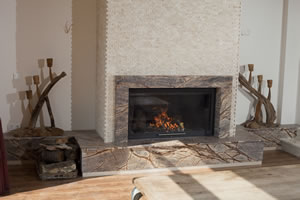 Modern Fireplace Surrounds  - M 154 A