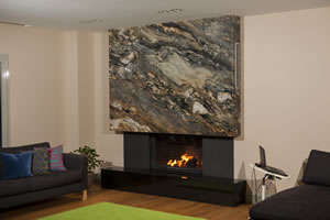 Modern Fireplace Surrounds  - M 167 B