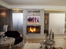 Modern Fireplace Surrounds  - M 176 C