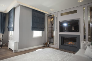 Modern Fireplace Surrounds  - M 185 B