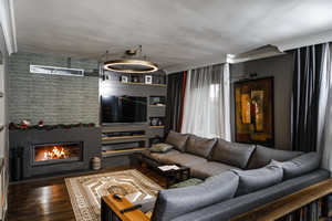 Modern Fireplace Surrounds  - M 201 B