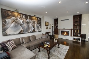 Modern Fireplace Surrounds  - M 208 B