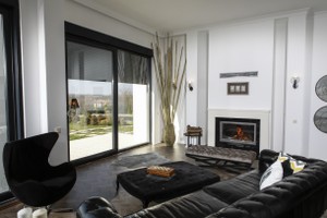 Modern Fireplace Surrounds  - M 215 B