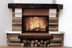 Rustic Fireplace Surrounds - R 103