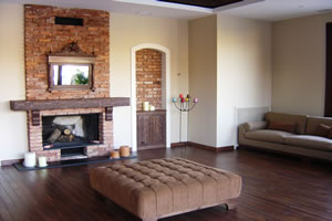 Rustic Fireplace Surrounds - R 107