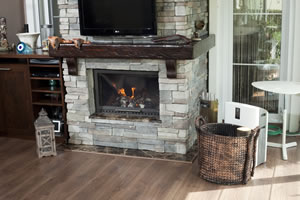 Rustic Fireplace Surrounds - R 116 B