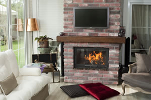 Rustic Fireplace Surrounds - R 117 A