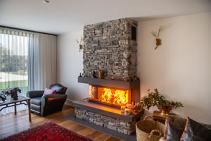 Rustic Fireplace Surrounds - R 133 B