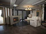 Special Design Fireplaces - TSR 110 360° Plazma