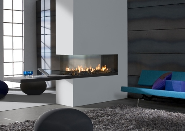 Faber Natural Gas Fireplaces - Aspect Premium RD L