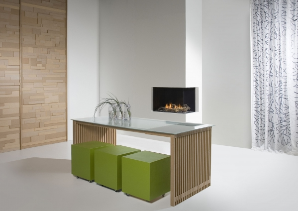 Faber Natural Gas Fireplaces - Duet Smart M