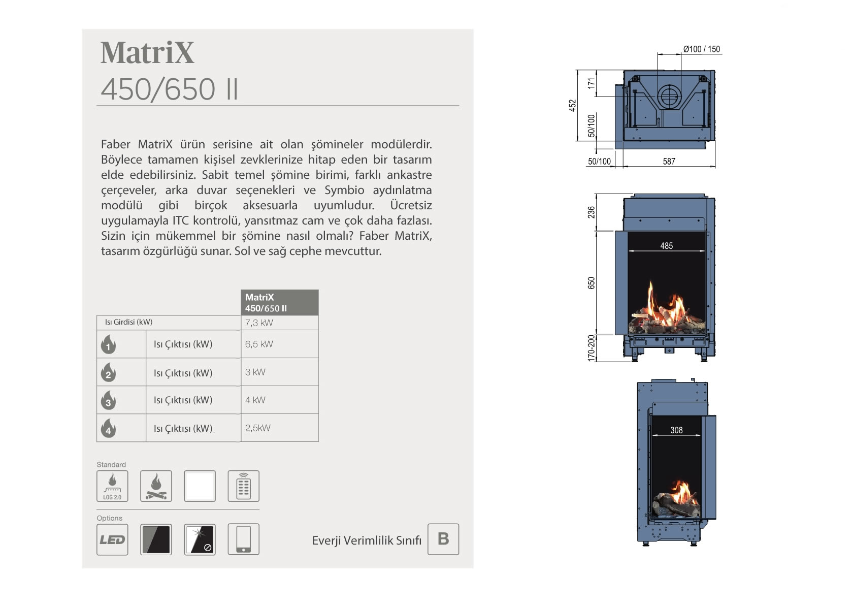 L Tipi - MATRİX 450/ 650 II