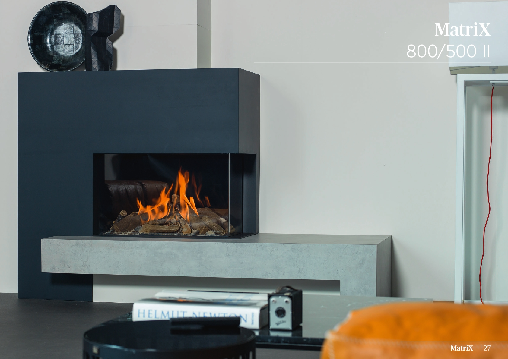 Faber Natural Gas Fireplaces - Matrix 800 / 500 II