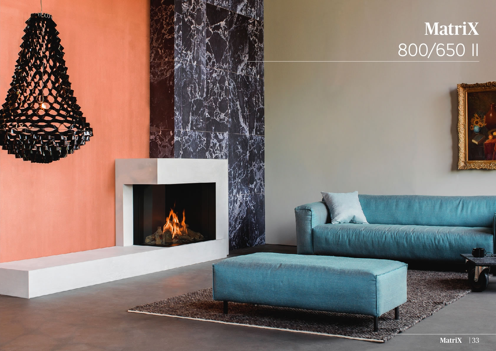 Faber Natural Gas Fireplaces - Matrix 800 / 650 II