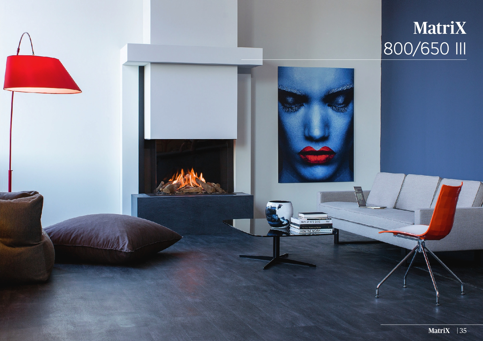 Faber Natural Gas Fireplaces - Matrix 800 / 650 III