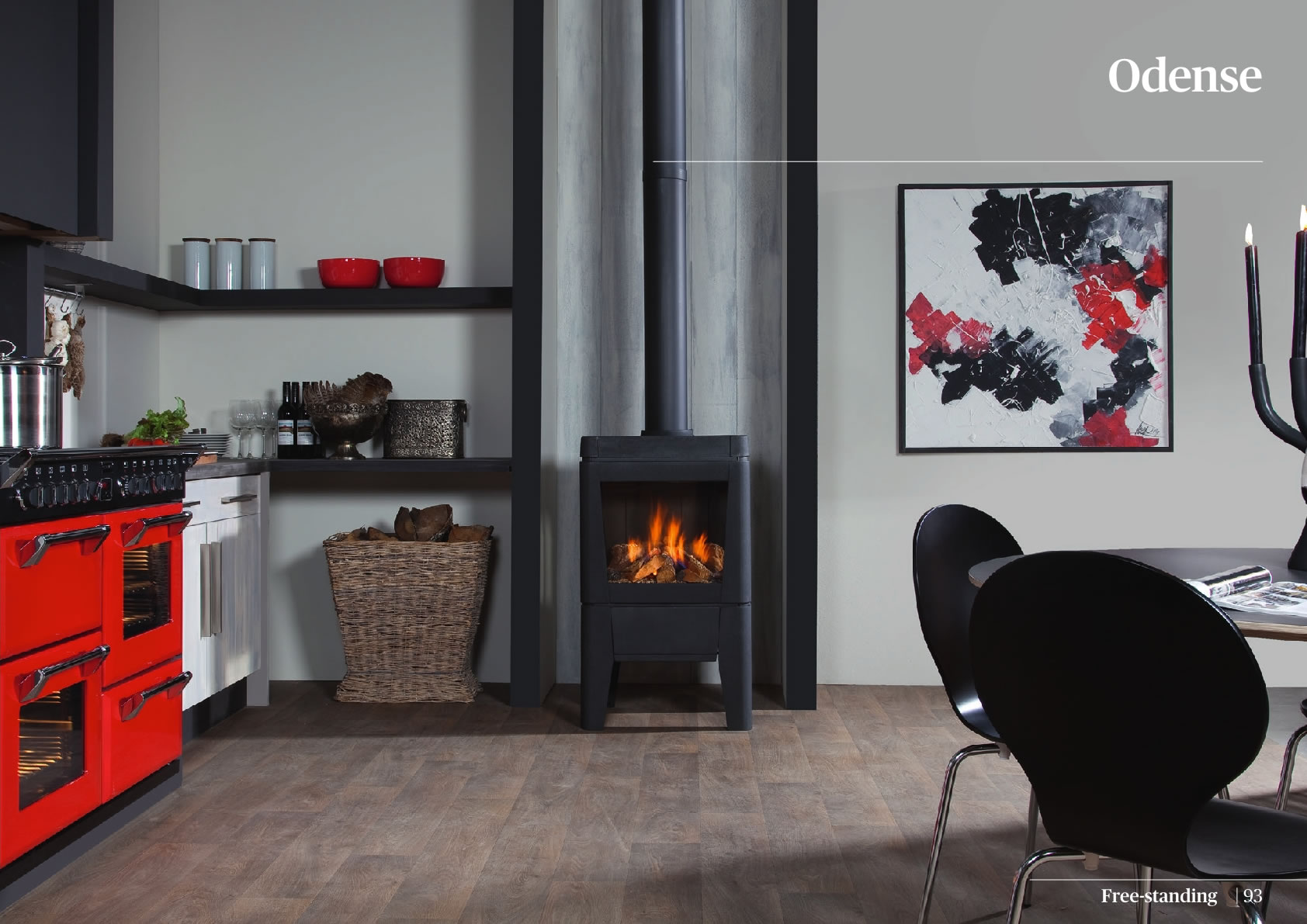 Faber Natural Gas Fireplaces - Odense