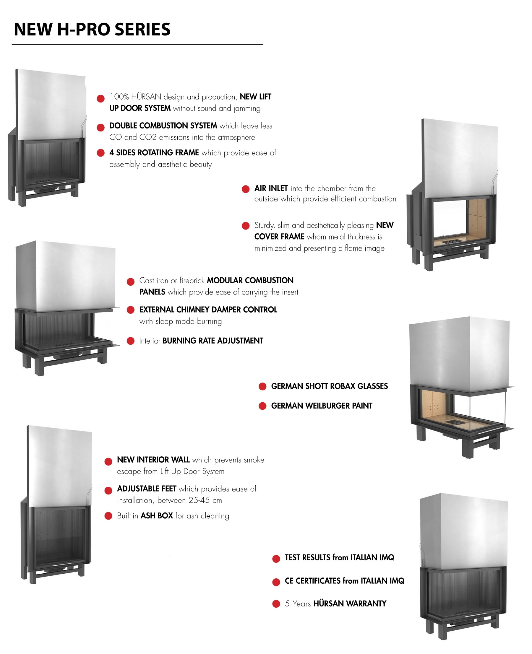 H-Pro Fireplace Inserts