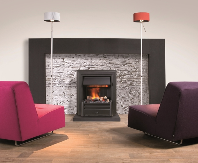 Electric Fireplaces - Hemmet Black