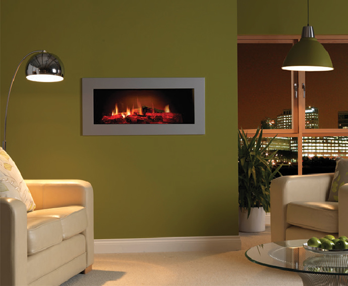 Electric Fireplaces - Opti V Single