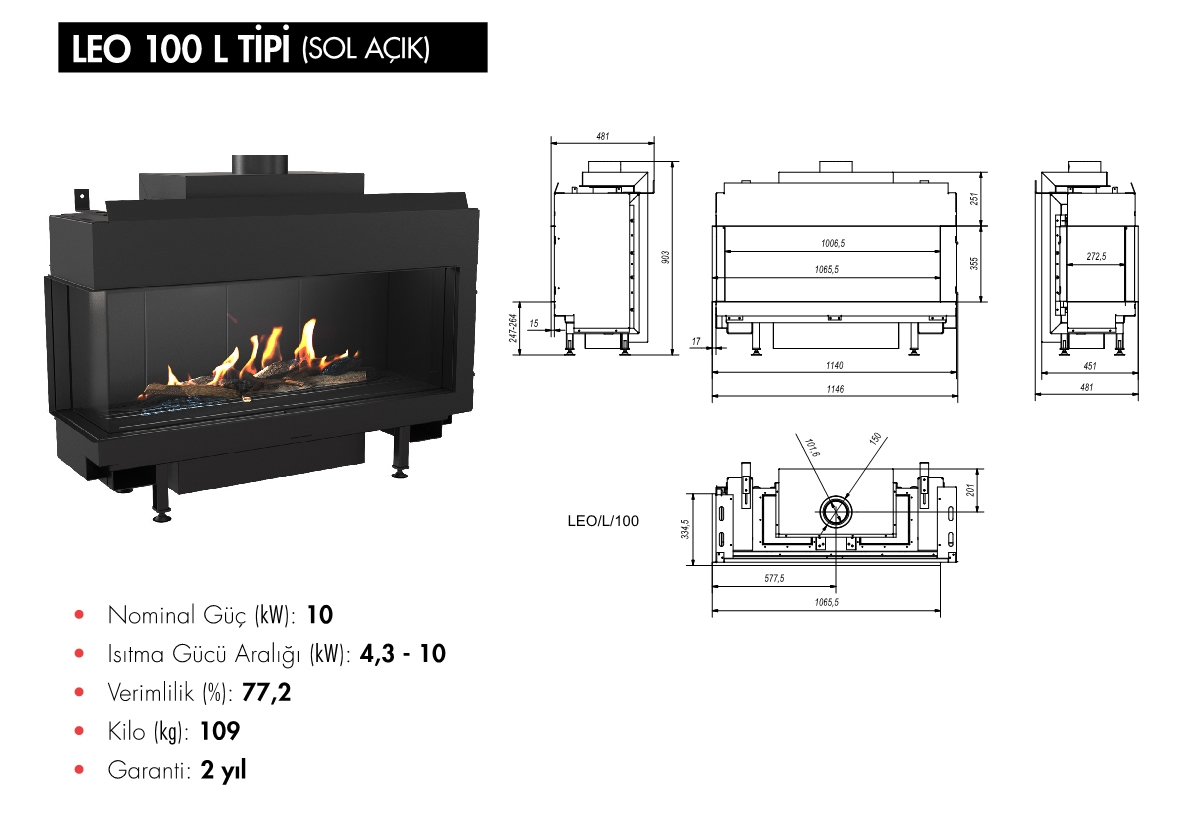 LEO 100 (SOL AÇIK)