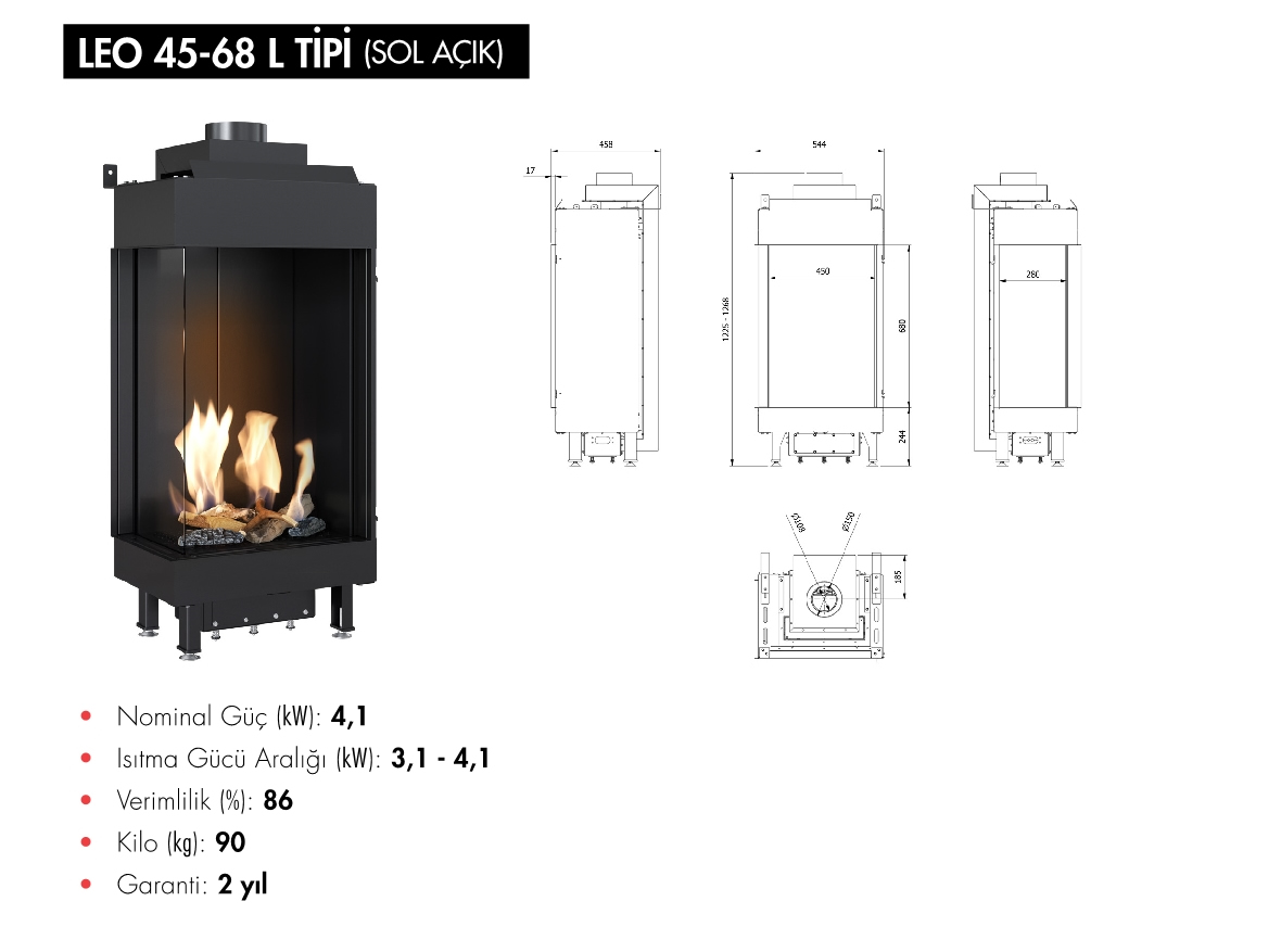 LEO 45-68 (SOL AÇIK)